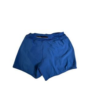 Rabbit Running Shorts Womens Small Blue Zipper Pocket Performance Activewear